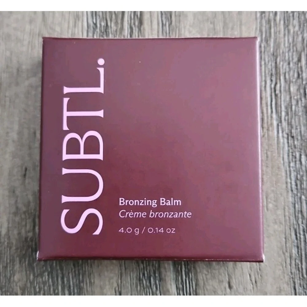 Subtl Beauty Bronzing Balm Bronzer Biscotti Shade Sun-Kissed Effect 0.14 oz
